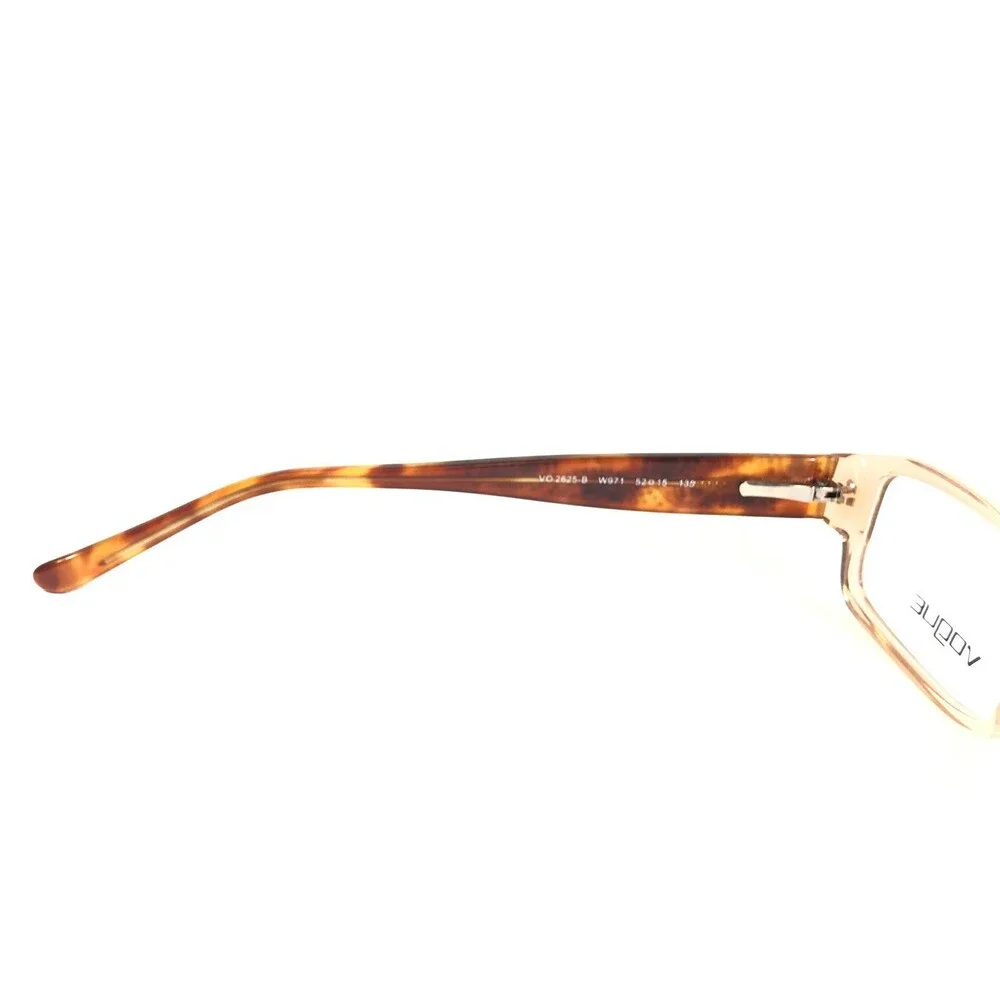 Vogue Eyeglasses Frames VO2625-B W971 Brown Tortoise Rectangular 52-15-135